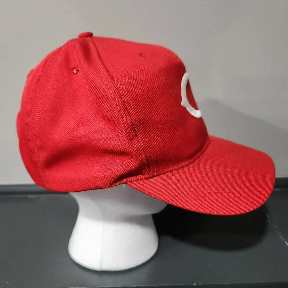 VTG 90s Cincinnati Reds American Needle MLB Baseball Snapback Hat Cap OSFA‎